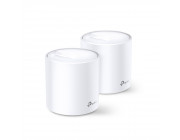 TP-LINK Deco X20(2-pack)  AX1800 Mesh Wi-Fi 6 System, 2 LAN/WAN Gigabit Port, 1201Mbps on 5GHz + 574Mbps on 2.4GHz, 802.11ax/ac/b/g/n, Wi-Fi Dead-Zone Killer, Seamless Roaming with One Wi-Fi Name, Antivirus, Parental Controls